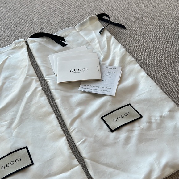 GUCCI - Women’s White Ace Bee Leather Trainers in US 4 - Picture 6 of 8